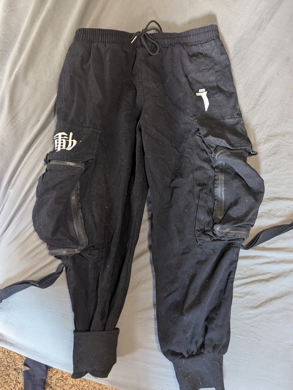Japanese Streetwear Style Cargo Joggers